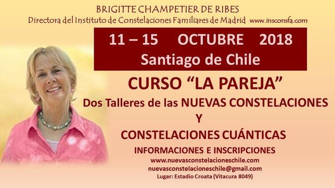 Hoy 20 de Junio 2018 comienzan las Inscripciones. Soliciten Ficha de Inscripción y Datos de Transferencia a nuevasconstelacioneschile@gmail.com