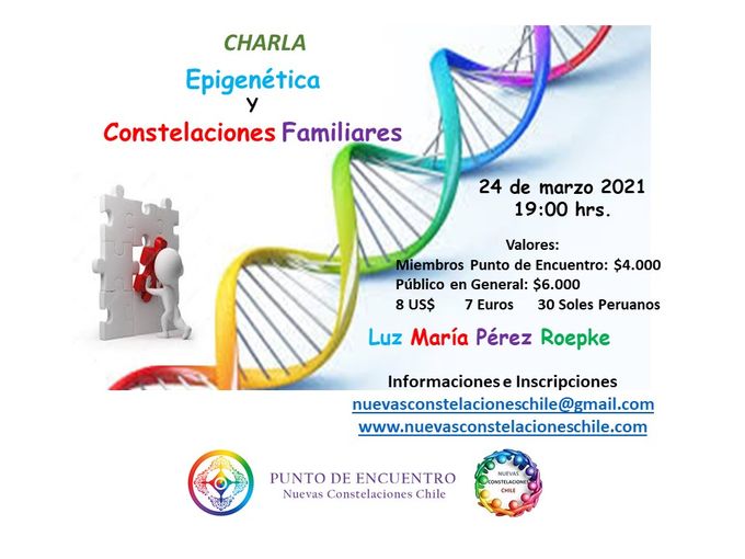 Charla muy importante para Consteladores Familiares, Terapeutas y Público en General