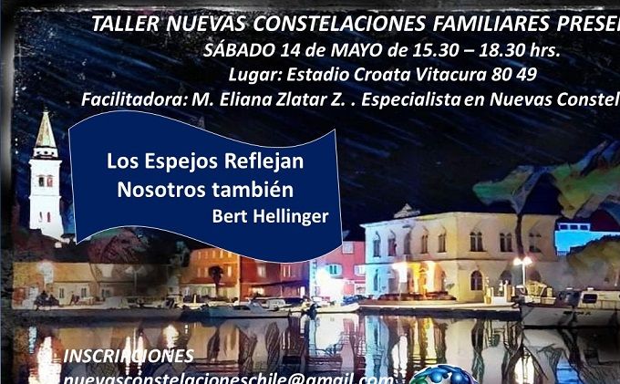 Taller Presencial Nuevas Constelaciones Familiares. Cupos LIMITADOS.